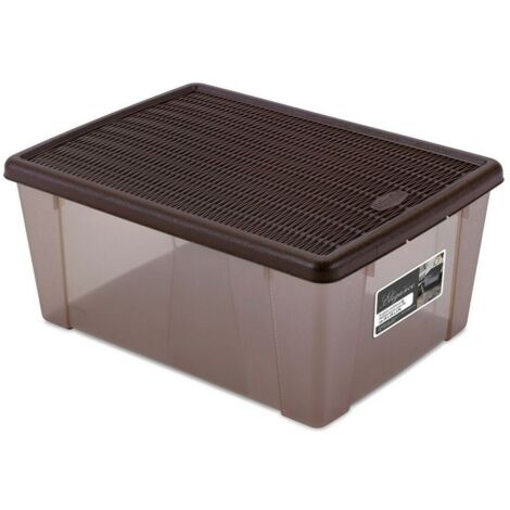 Caja Visualbox Eleg. Moka Cm 39X29 H 17 Stefanpl