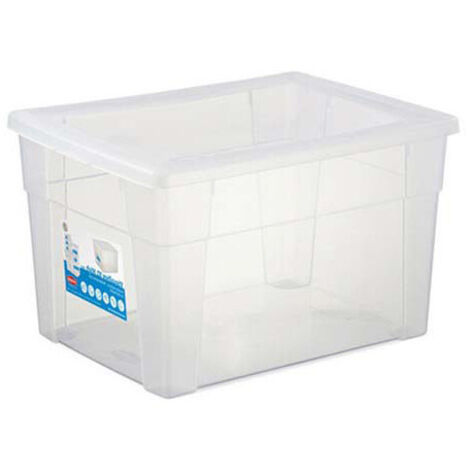 Caja Visualbox Transparente Alto Cm 39X29 H 24 Stefanpl