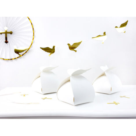 Cajas - Alas, blanco, 8,5x14,5x8,5cm (1 paquete / 10 uds.)