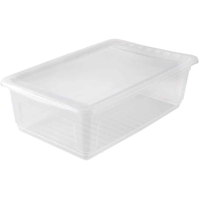 

Cajas de almacenaje, Natural Transparent, 59 x 39 x 18 cm