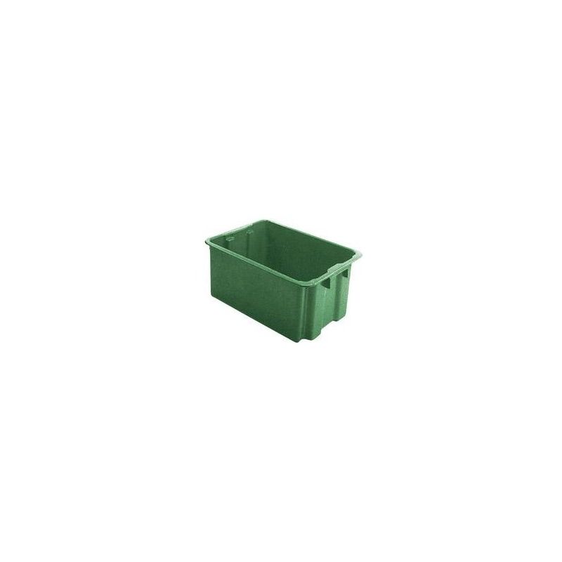 

Cajas de estantes 60 l 650x450x280 mm verde