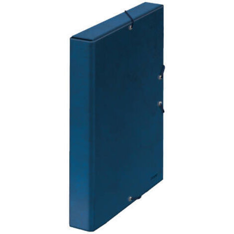 CAJAS DE PROYECTOS CARTÓN FORRADO LOMO DE 3 CM AZUL 245X350X30 DOHE 09720