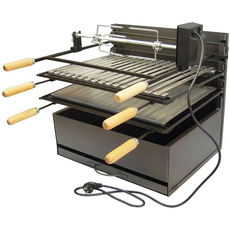 

Cajón completo con Plancha Inox Imex el zorro