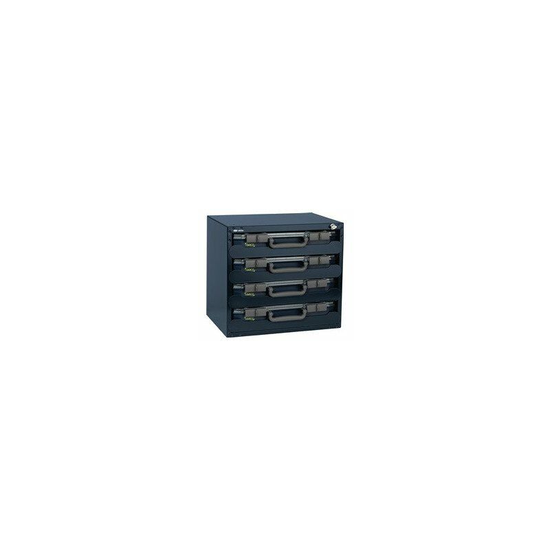 

Raaco - Caja fuerte para surtido 452xP405xA330mm 4 compartimentos con cajas para surtido