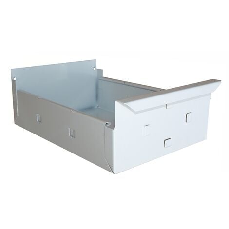 SIMONRACK Cajón metálico para estantería 200x300x100 mm colorblanco