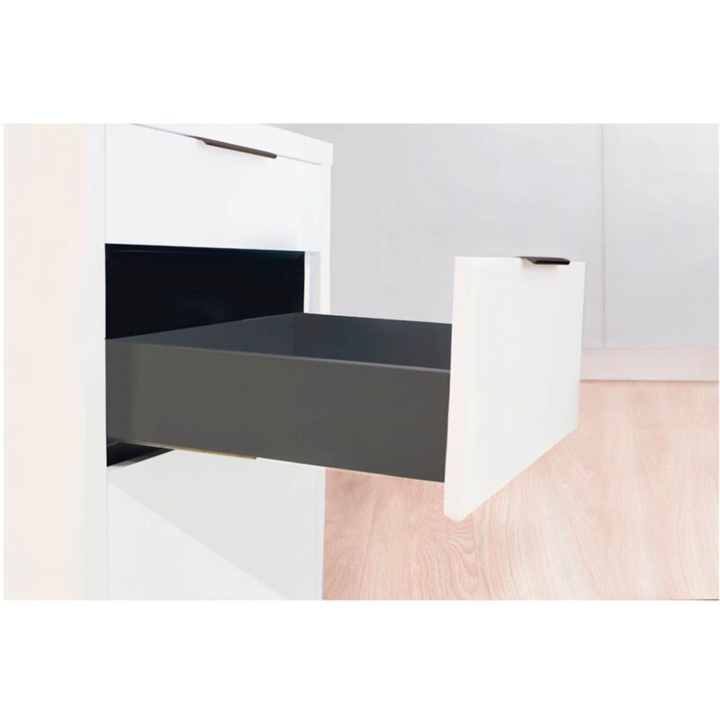 

Cajon Milan Completo Extraccion Total 121-450 Mm Blanco Smove - Blanco