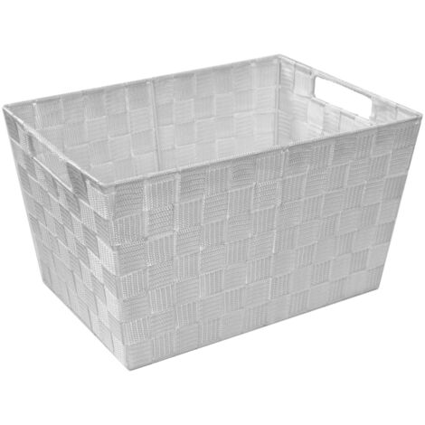 Cajón poliéster blanco cm35x25h20
