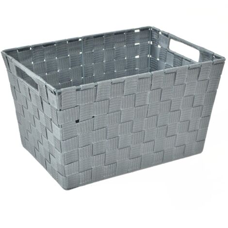 Cajón poliéster gris cm35x25h20