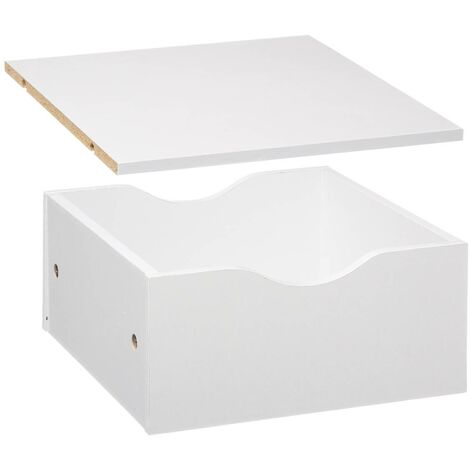 Cajón y estante mix n modul 31cm blanco - 5five