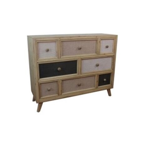 Cajonera Abeto Lino 100X35X81