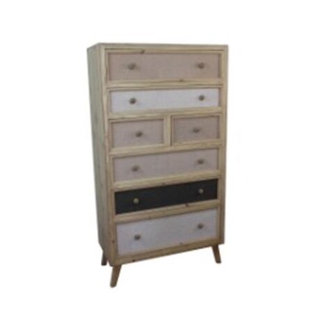 Cajonera Abeto Lino 75X35X138