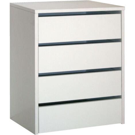 MOBIMARKET Blanco Brillo 46x64x45 cm