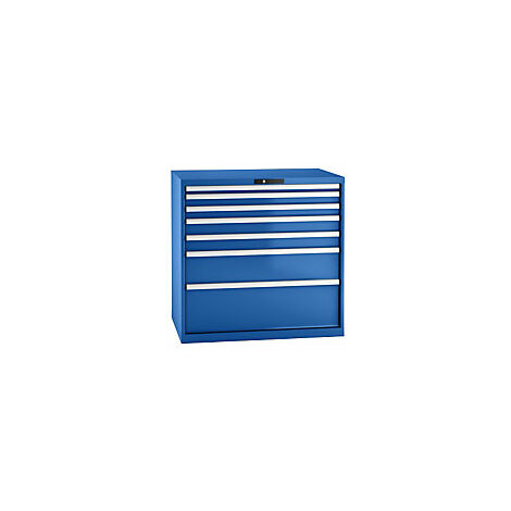 Cajonera  chapa de acero  H x A 1000 x 1023 mm  7 cajones 