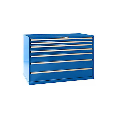 Cajonera  chapa de acero  H x A 1000 x 1431 mm  7 cajones 