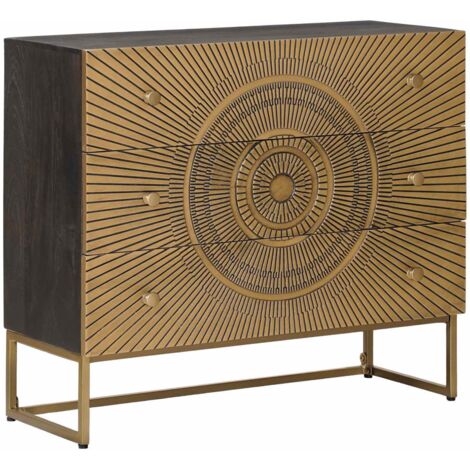 Cajonera con cajón Latón 75 x 30 x 65 cm