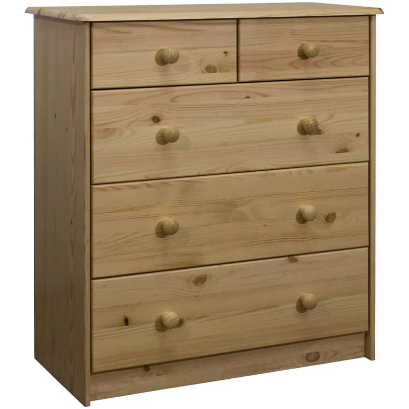 

Cajonera de madera maciza de pino 75x35x80,5 cm