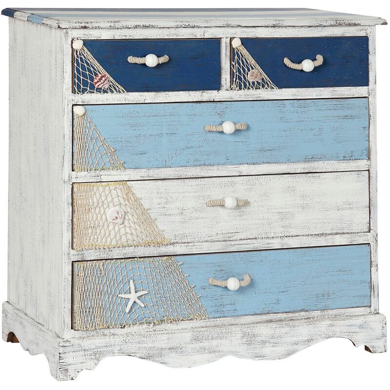 

Cajonera DKD Home Decor Cuerda Madera MDF (80 x 40 x 80 cm)