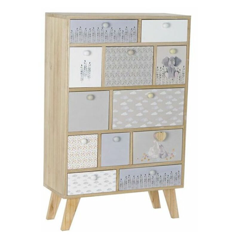 

Cajonera DKD Home Decor Madera de Paulonia Elefante (60 x 25 x 94 cm)