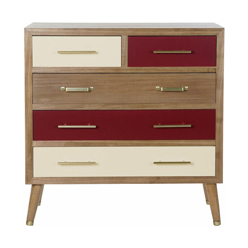 

Cajonera DKD Home Decor Metal Madera de Paulonia (80 x 34 x 84 cm)