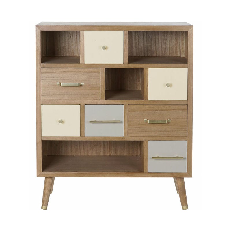 

Cajonera DKD Home Decor Metal Melamina (76 x 34 x 94 cm)