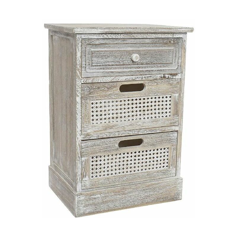 

Cajonera DKD Home Decor Ratán Madera de Paulonia (40 x 29 x 58 cm)