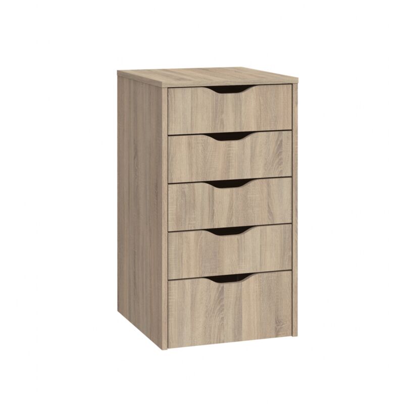 

Cajonera Eko 5 cajones varios colores a elegir 71 cm(alto)40 cm(ancho)43 cm(fondo). Color CAMBRIAN