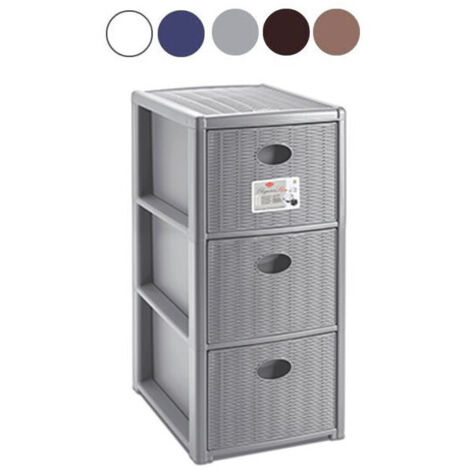 Cajonera P.3 Elegance Gris. 30X40 H 60 Stefanpl