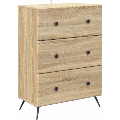 Cajonera Roble  66 x 34,5 x 90 cm Madera de Ingeniería