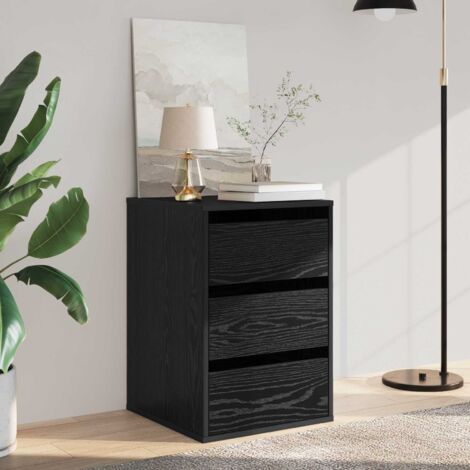 Cajonera Roble Negro 41 x 40 x 58 cm Madera de ingeniería