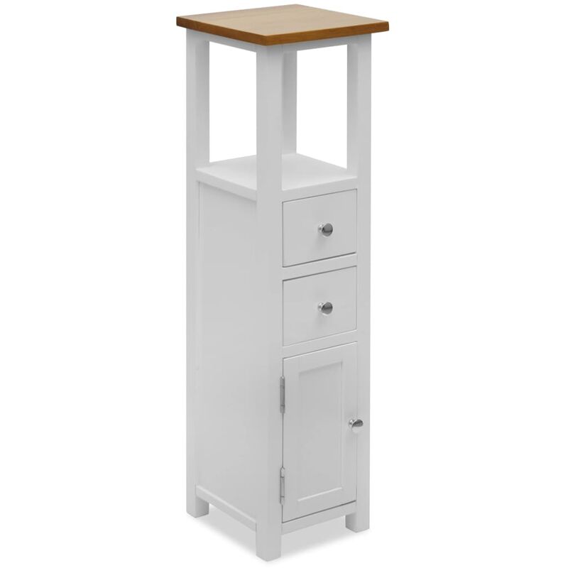 

Cajonera sinfonier de madera maciza de roble 26x26x94 cm
