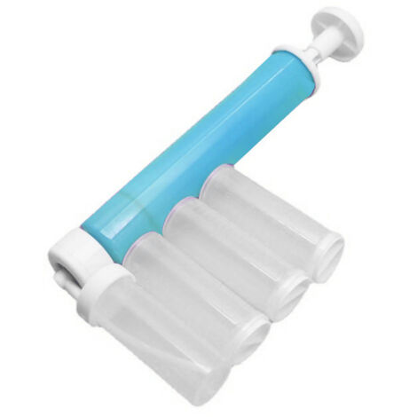 Cake Airbrush Duster Poudre Pulvérisateur Manuel Ensemble D'outils De Pulvérisation Pour Boulangerie Décoration Bleu Clair