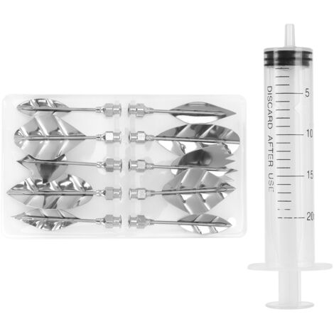 Cake Decorating Icing Piping Syringe Nozzles Set Flower Art Tools for Pudding Fondant Decor