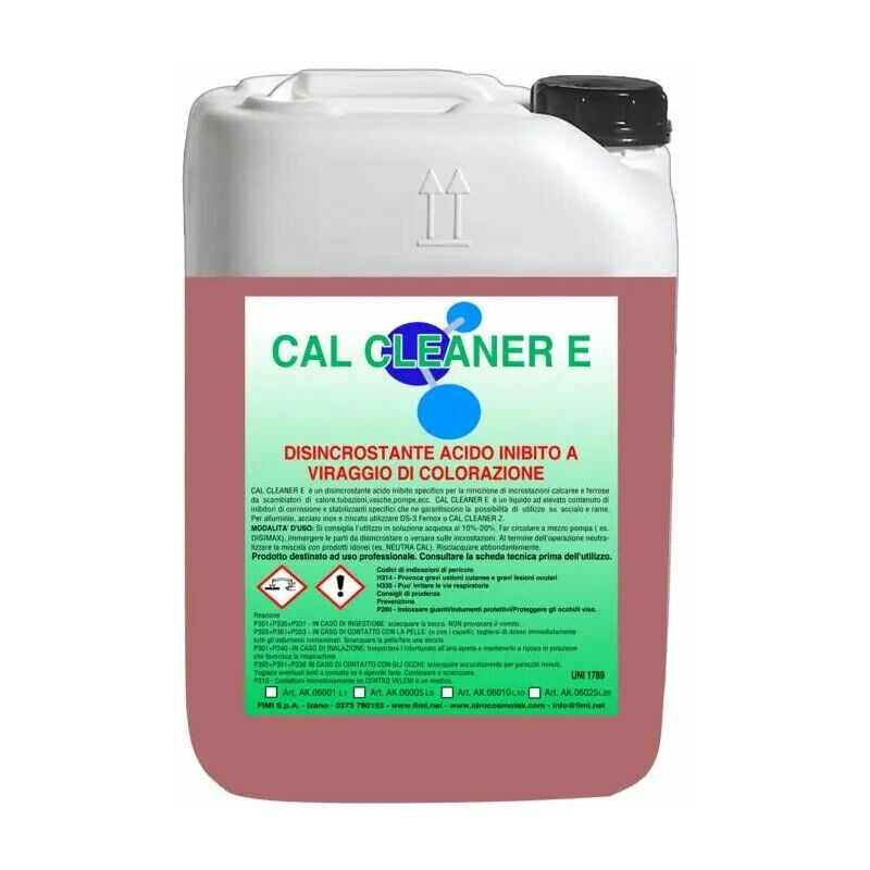 Image of Cal cleaner acido disincrostante viraggio caldaia kg 10 scaldabagno scambiatori