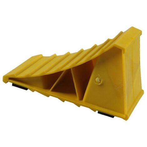 Calage de roues lourd pour camping-car, remorque, camion, voiture - Bloque-roue robuste antidérapant, sécurité pneu stop, chandelle de stationnement universelle.