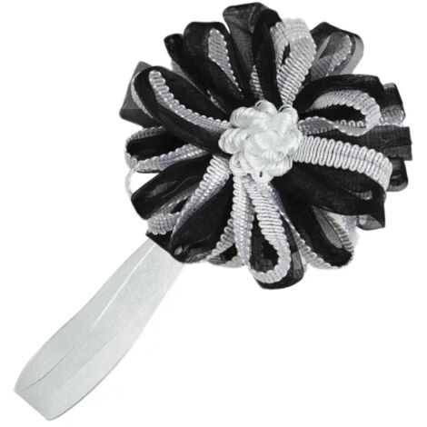 calamita fiore organza e nastro