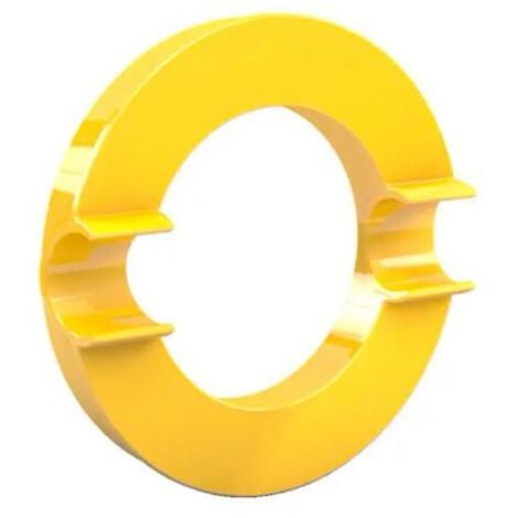 Calamita Novus MEGA Magnet  CIRCLE XL Giallo Cerchi Ø 8 cm