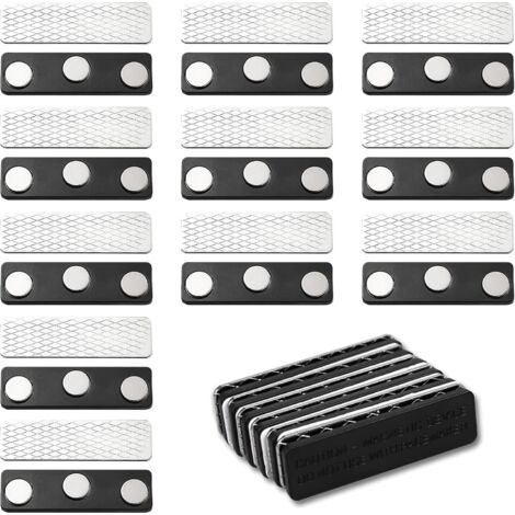 Calamite magnetiche per tende, 12 paia di calamite per tende, calamite per tende per finestre, casa, tende, ufficio, camera da letto