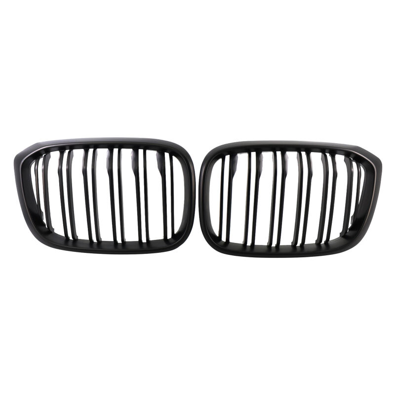 Calandre avant à double lamelles noire de remplacement pour bmw G01 X3 G02 X4 2018-2020
