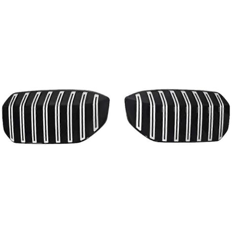 Calandre avant en forme de haricot pour voiture I3 2025 Noir Argent