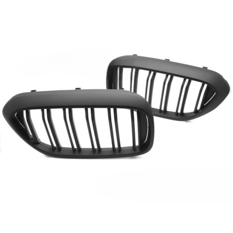 Calandre BMW Serie 5 G30/G31 de 2017 a 2020 Look Sport Noir Mat Double Barres-42556058