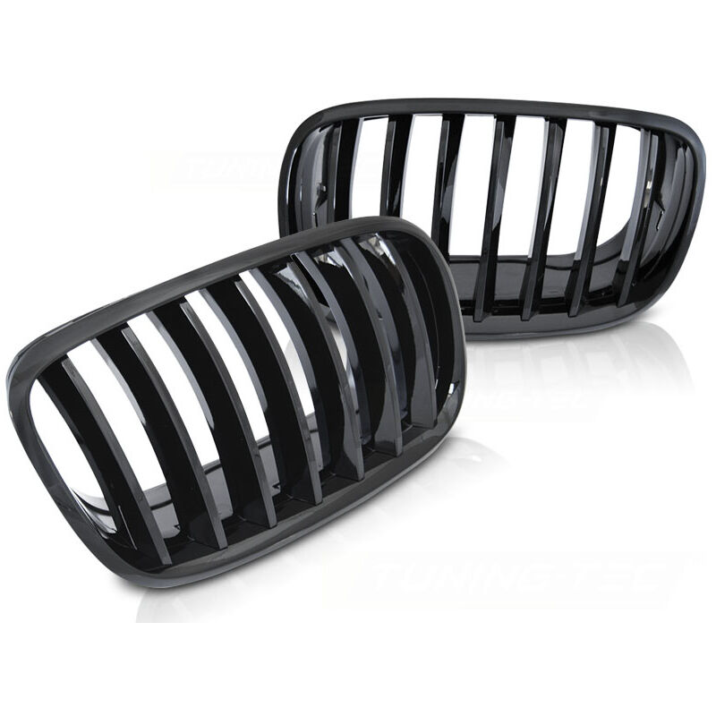 Viking Choice - Calandre bmw X5 E70 X6 E71 à partir de 2008 noir brillant