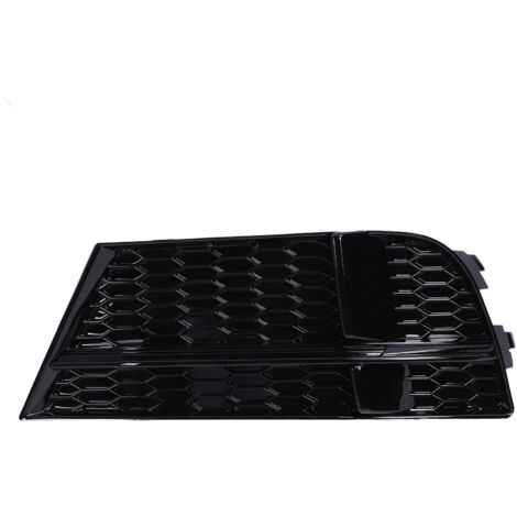Calandre de phare antibrouillard pour pare-choc avant, noir brillant, lampe latérale, Grille d'air de refroidissement pour A3 8v berline Sportback Convertible gauche 8V3807681AB
