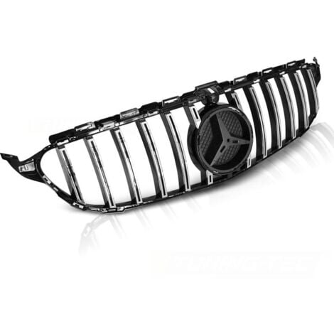 Calandre MERCEDES W205 14-18 SPORT NOIR BRILLANT CHROME