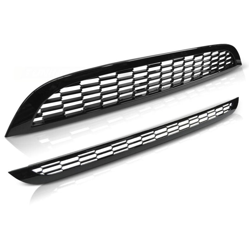Viking Choice - Calandre mini cooper 01-06 R50 / R53 s type noir brillant