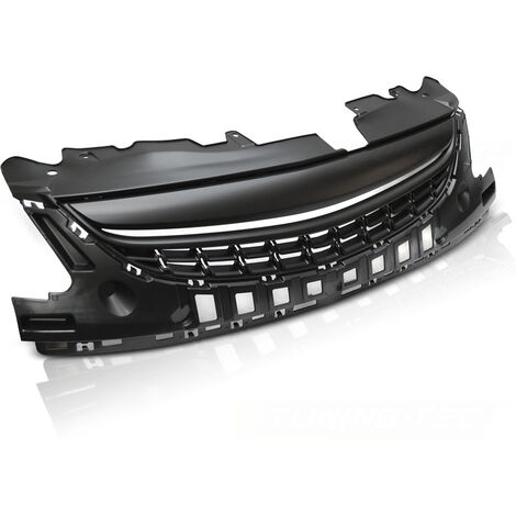 Calandre OPEL CORSA D 11-14 NOIR MAT