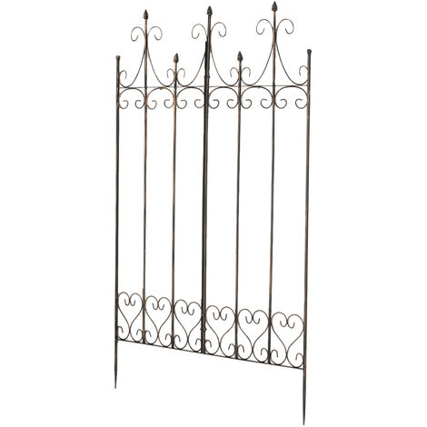 Calandre pour les plantes d'escalade en bronze Flieser