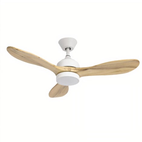Calar Ventilateur d.1066mm IP20 LED SW 2700-4000-6000K ON-OFF Blanc Bois clair 2570