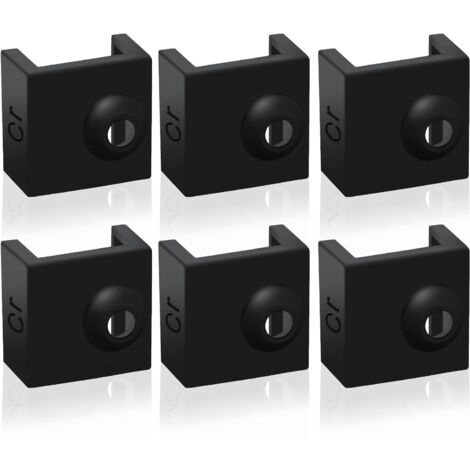 Calcetín de silicona Hotend para impresora 3D, 6 piezas de cubierta de silicona para bloque calentador para Creality Ender 3/3 Pro/3 V2, Ender 5/5 Plus/5 Pro, CR 10 Series, MK7/8/9 Impresora 3D Hotend