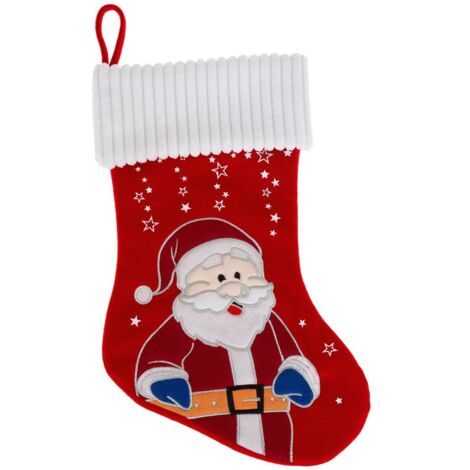 CALCETIN NAVIDEÑO DE FIELTRO