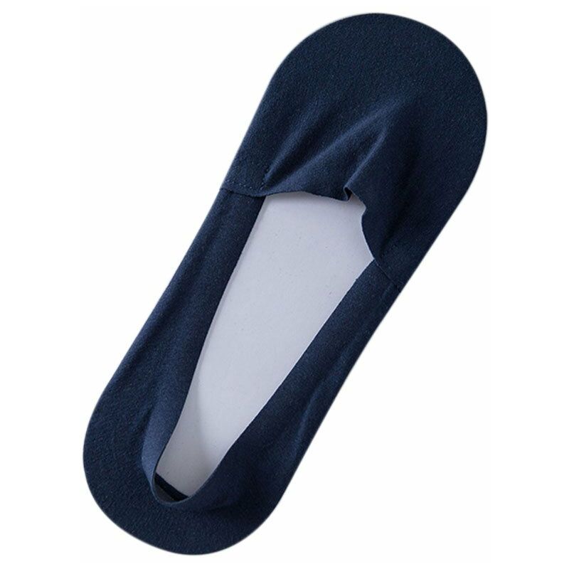 

Calcetines de algodon de boca baja para hombres, calcetines para hombres, azul marino